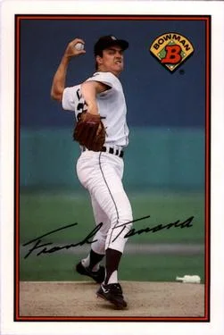 1989 Bowman Frank Tanana Collector's Edition (Tiffany) #92 card image