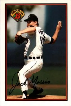 1989 Bowman Jack Morris Collector's Edition (Tiffany) #93 card image