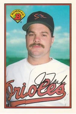 1989 Bowman Jim Traber Collector's Edition (Tiffany) #13 card image