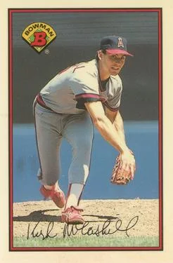 1989 Bowman Kirk McCaskill Collector's Edition (Tiffany) #38 card image