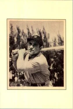1989 Bowman Larry "Yogi" Berra 1948 Bowman #6 Reprint Sweepstakes #NNO card image