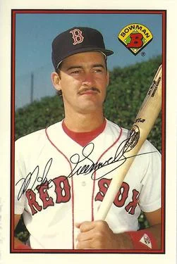 1989 Bowman Mike Greenwell Collector's Edition (Tiffany) #34 card image