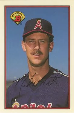 1989 Bowman Mike Witt Collector's Edition (Tiffany) #42 card image