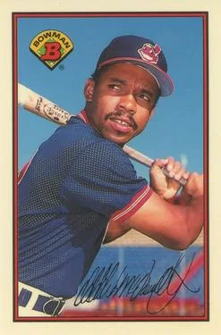 1989 Bowman Oddibe McDowell Collector's Edition (Tiffany) #90 card image