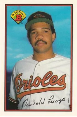 1989 Bowman Oswald Peraza Collector's Edition (Tiffany) #1 card image