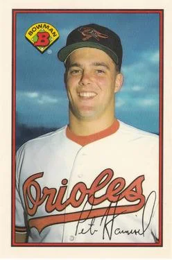 1989 Bowman Pete Harnisch Collector's Edition (Tiffany) #4 card image