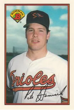 1989 Bowman Pete Stanicek Collector's Edition (Tiffany) #14 card image