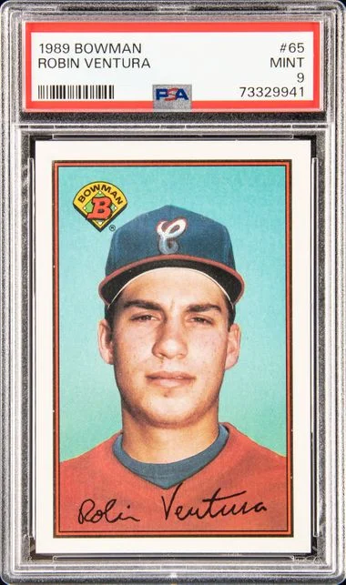 1989 Bowman Robin Ventura #65 card image