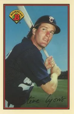1989 Bowman Steve Lyons Collector's Edition (Tiffany) #63 card image