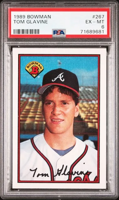 1989 Bowman Tom Glavine #267 card image