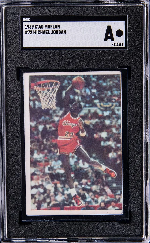 1989 C'ao Muflon Michael Jordan #72 card image