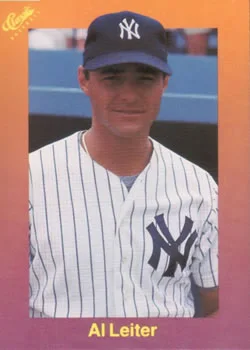 1989 Classic Al Leiter #112 card image