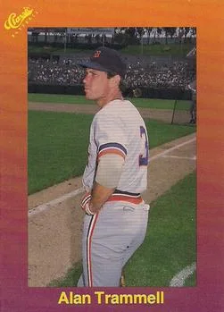1989 Classic Alan Trammell #128 card image