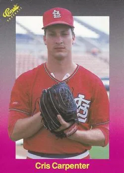1989 Classic Cris Carpenter #185 card image