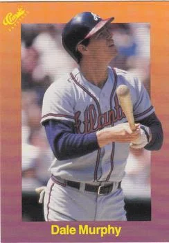 1989 Classic Dale Murphy #124 card image