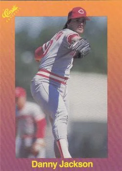1989 Classic Danny Jackson #123 card image