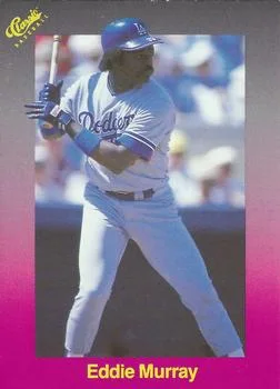 1989 Classic Eddie Murray #160 card image