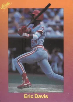 1989 Classic Eric Davis #109 card image