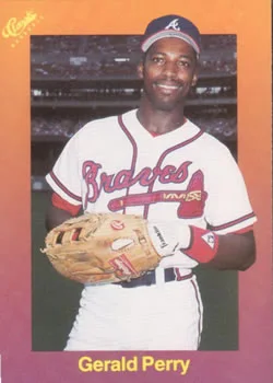 1989 Classic Gerald Perry #118 card image