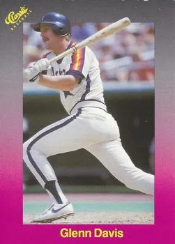 1989 Classic Glenn Davis #168 card image