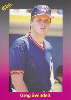 1989 Classic Greg Swindell #195 card image