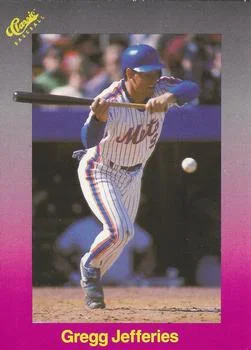 1989 Classic Gregg Jefferies #154 card image