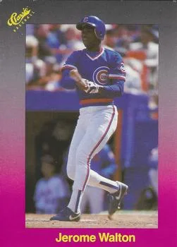 1989 Classic Jerome Walton #156 card image