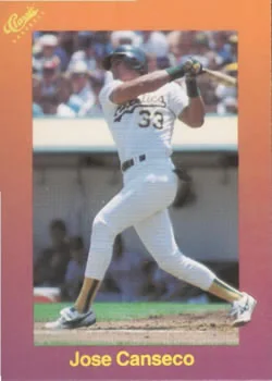 1989 Classic Jose Canseco #103 card image