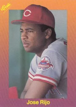 1989 Classic Jose Rijo #141 card image