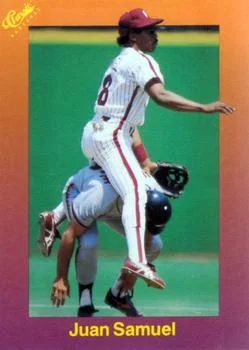 1989 Classic Juan Samuel #146 card image