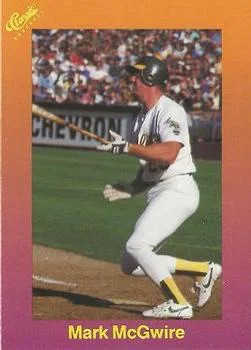 1989 Classic Mark McGwire #104 card image