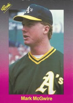 1989 Classic Mark McGwire #190 card image