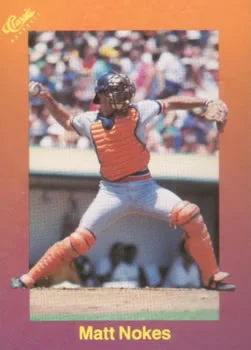 1989 Classic Matt Nokes #113 card image