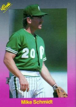 1989 Classic Mike Schmidt #153 card image