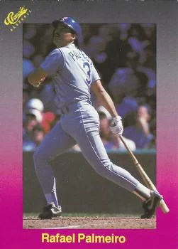 1989 Classic Rafael Palmeiro #163 card image