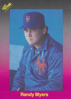 1989 Classic Randy Myers #197 card image