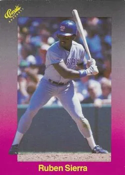 1989 Classic Ruben Sierra #162 card image