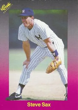 1989 Classic Steve Sax #179 card image