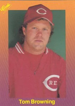 1989 Classic Tom Browning #126 card image