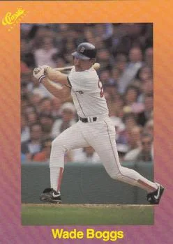 1989 Classic Wade Boggs #102 card image