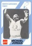 1989 Collegiate Collection North Carolina's Finest Michael Jordan #65 card image
