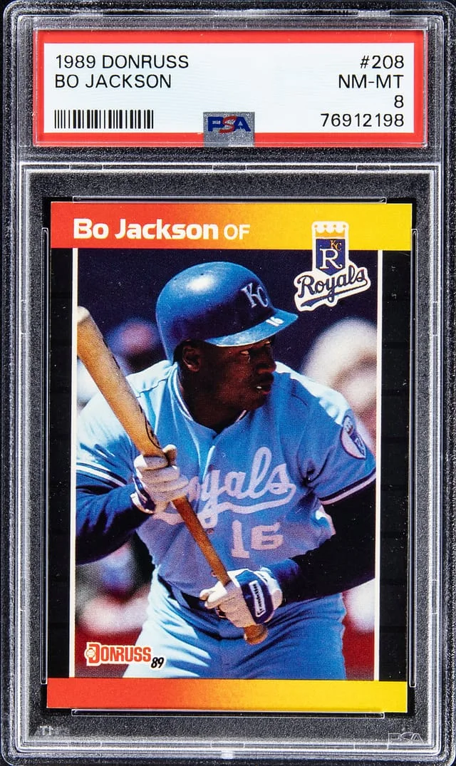 1989 Donruss Bo Jackson #208 card image