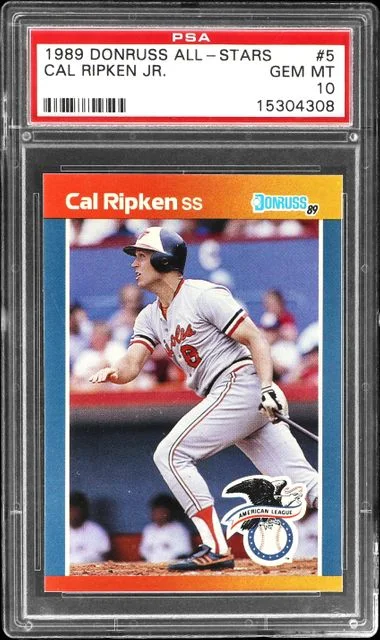 1989 Donruss Cal Ripken Jr. All-Stars #5 card image