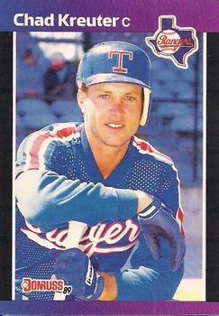 1989 Donruss Chad Kreuter #579 card image
