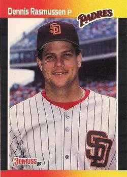 1989 Donruss Dennis Rasmussen DP #559 card image