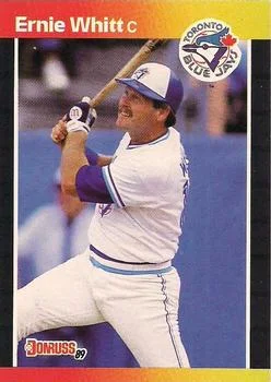 1989 Donruss Ernie Whitt DP #591 card image