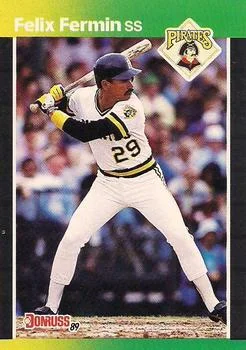1989 Donruss Felix Fermin DP #565 card image