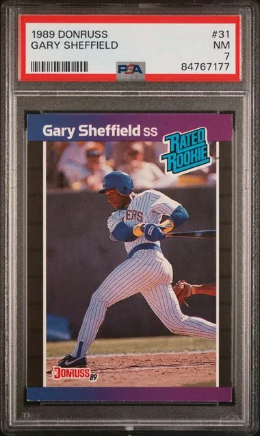 1989 Donruss Gary Sheffield Rated #31 card image