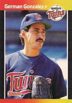 1989 Donruss German Gonzalez #590 card image