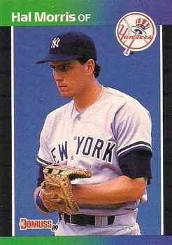 1989 Donruss Hal Morris #545 card image